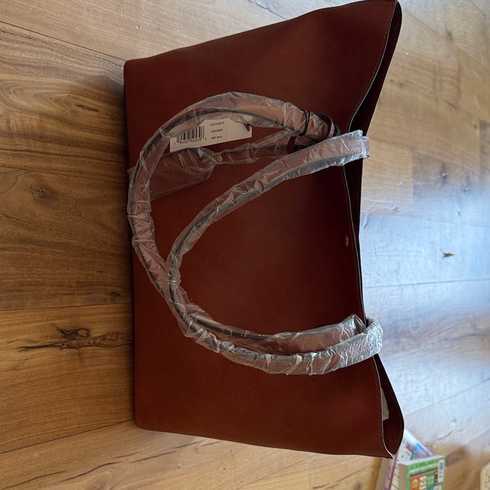 Sole Society Brown Tote Bag